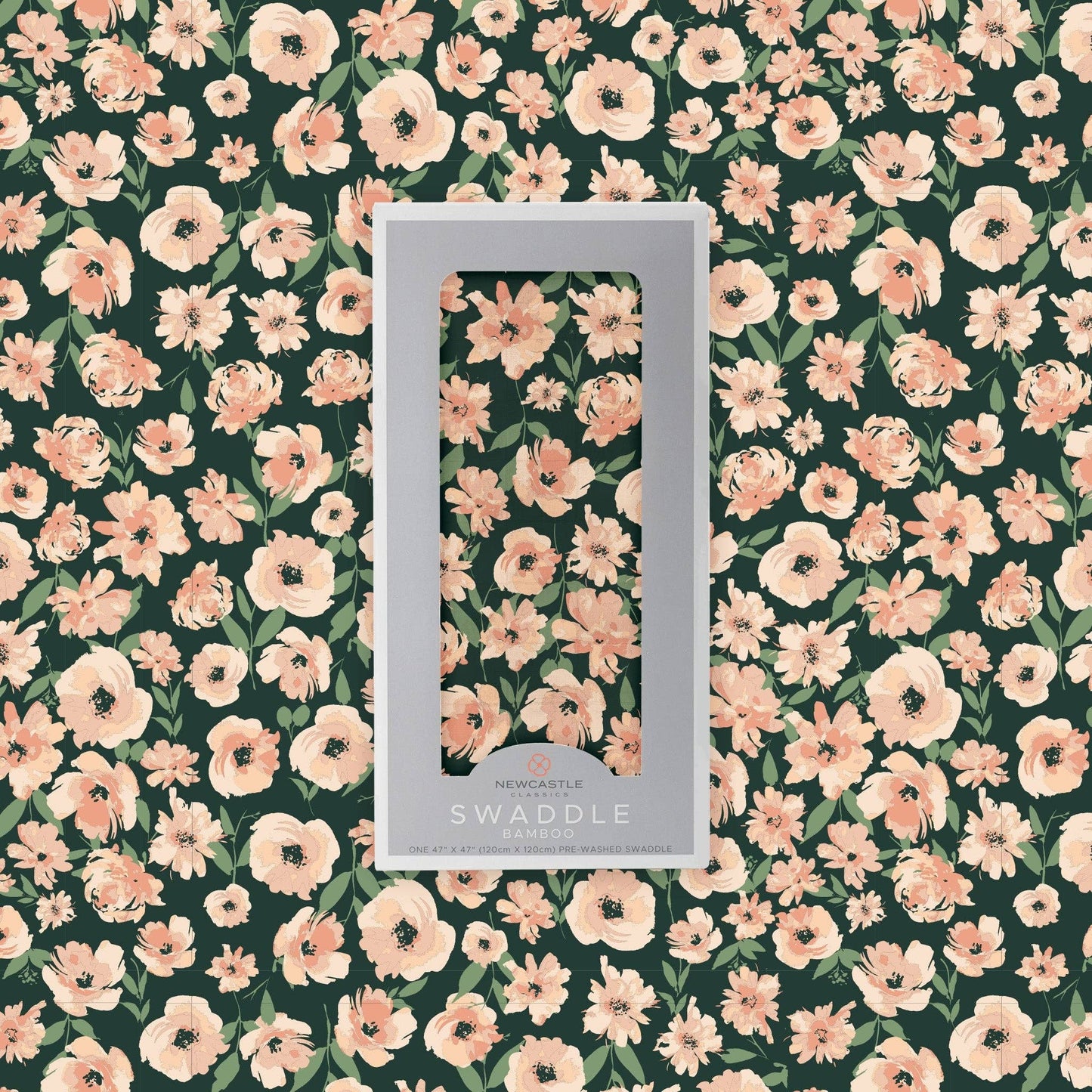 BABY - Canyon Sunset Flowers Bamboo Swaddle