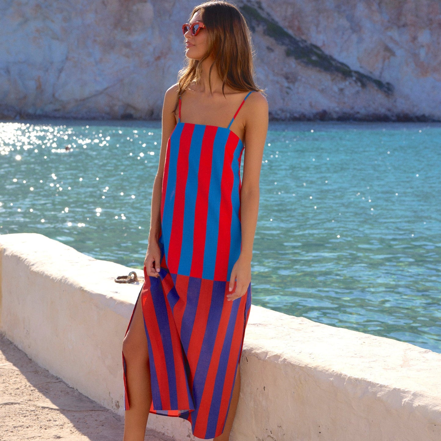 Clara Maxi Dress In Horizon