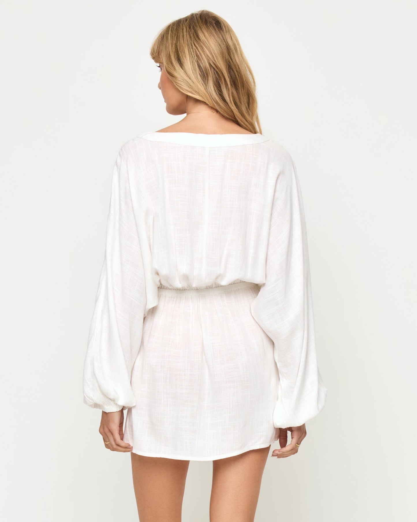 Deia Mini Dress - Cream