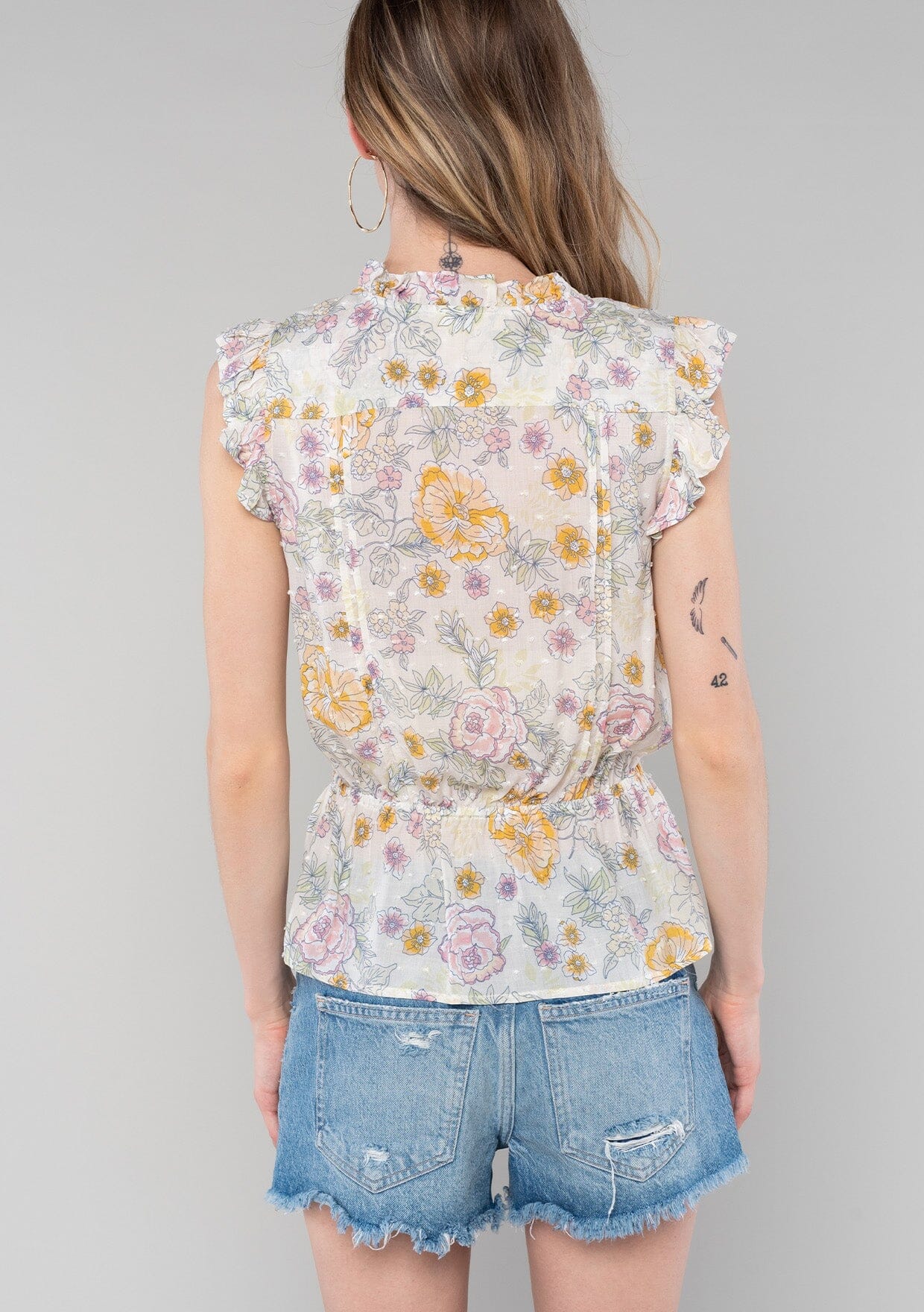 Annaliese Peplum Top