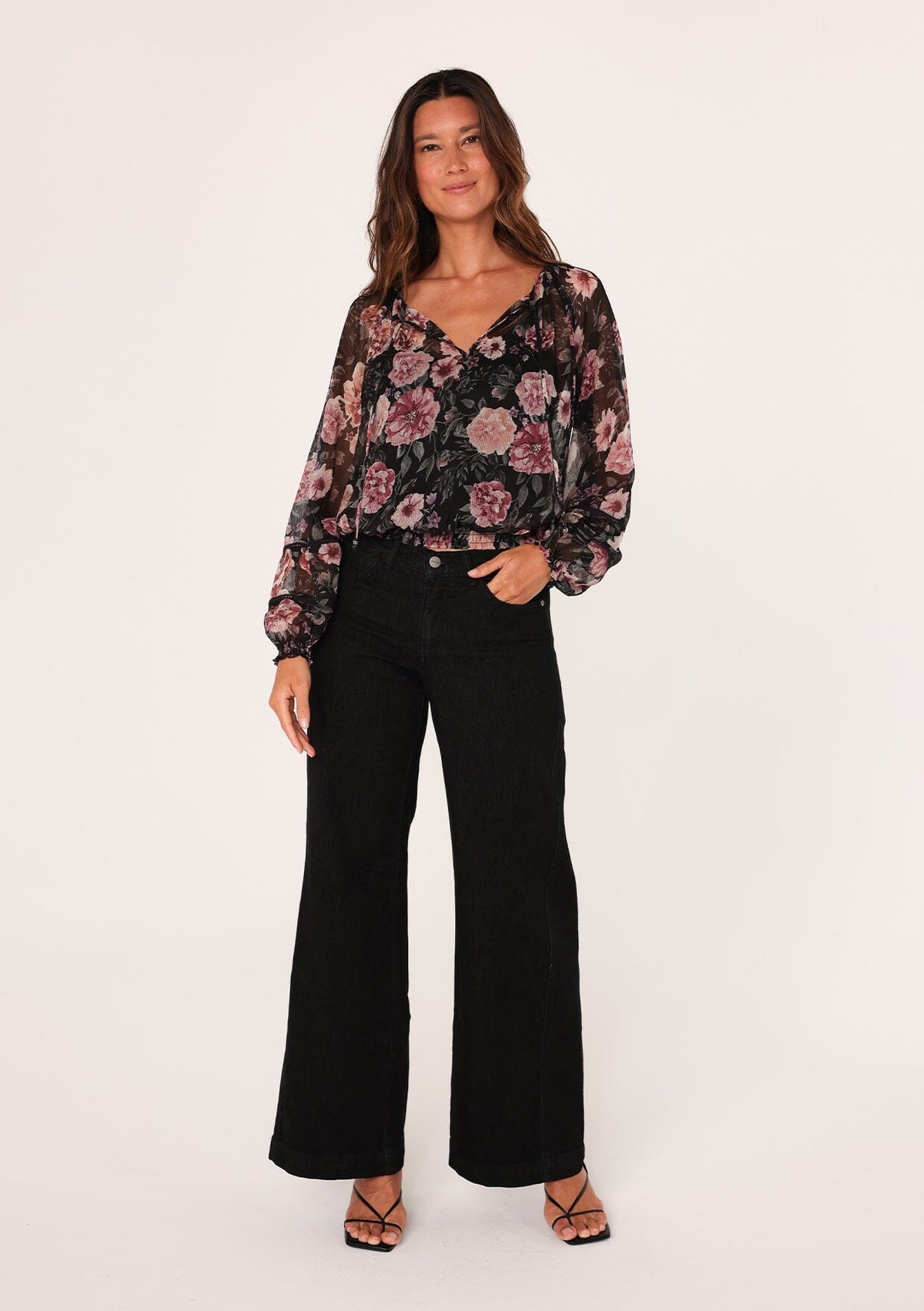 Rajana Floral Blouse