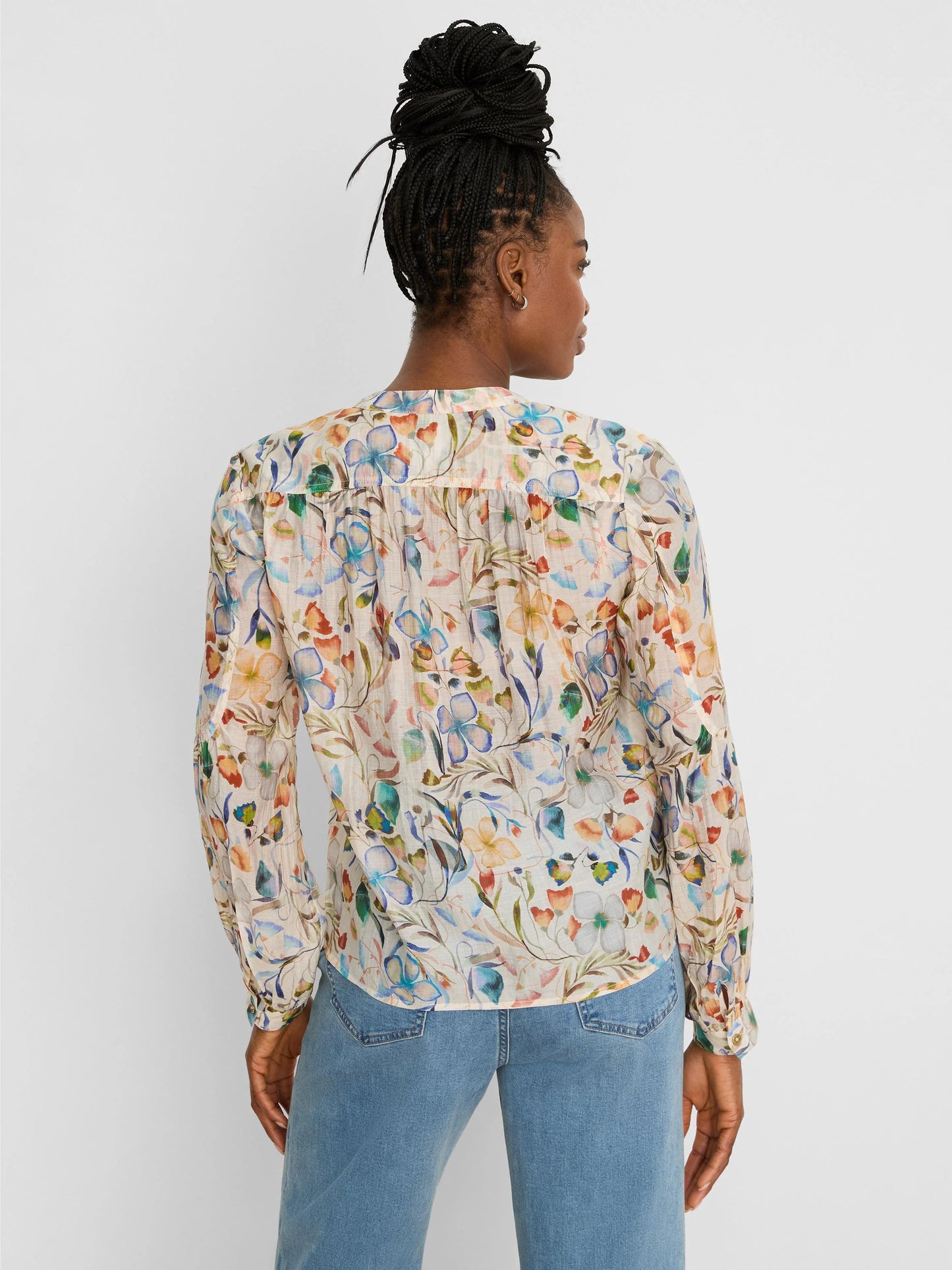 Pressed Flowers Femme Detail Shirt
