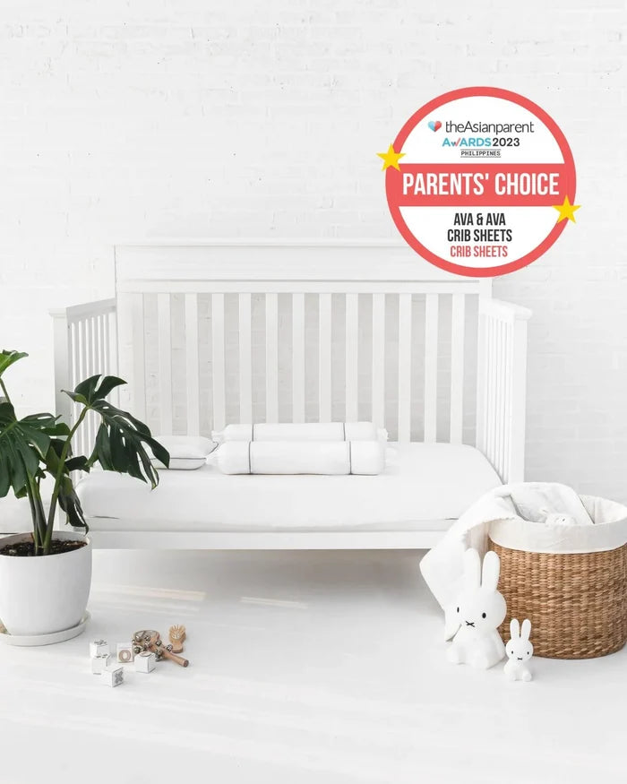 AVA & AVA Bamboo Lyocell Fitted Crib Sheet