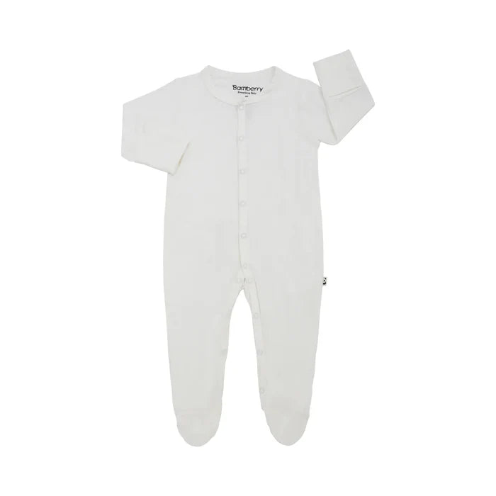Bamberry Footed Romper - Cloud Collection