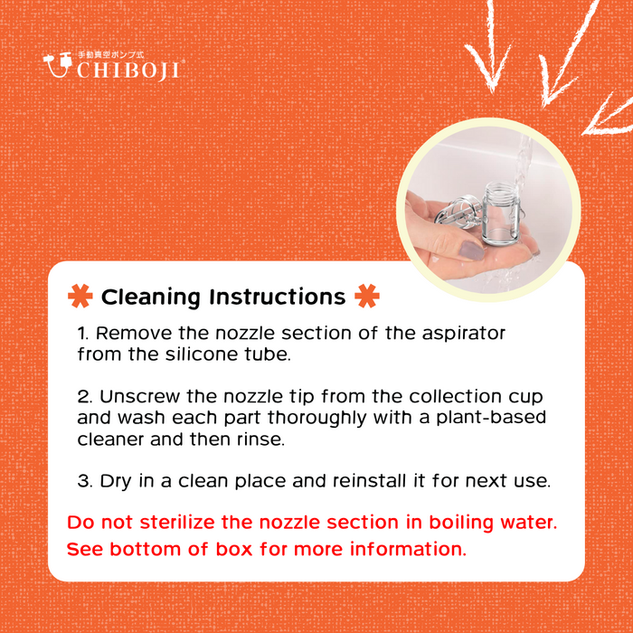 Chiboji Hand Pump Nasal Aspirator