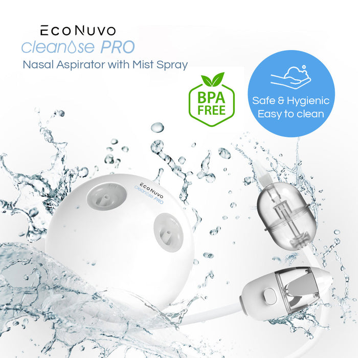 EcoNuvo Cleanose Nasal Aspirator with Mist Spray