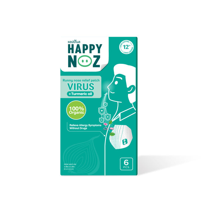 Happy Noz Adults Virus Organic Onion Sticker