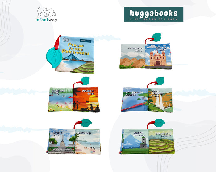 Infantway Travel Cloth Book With Teether
