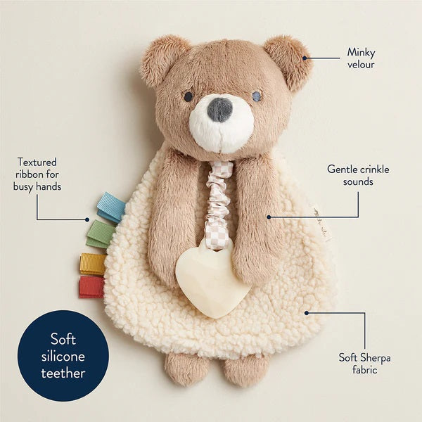 Itzy Ritzy Lovey Plush and Teether Toy