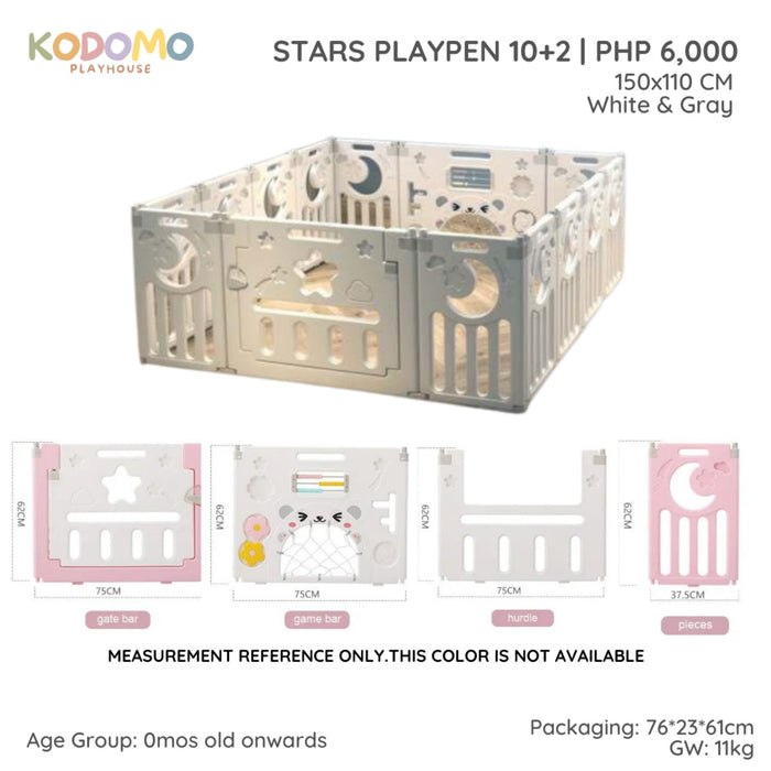 Kodomo Playhouse Star Playpen