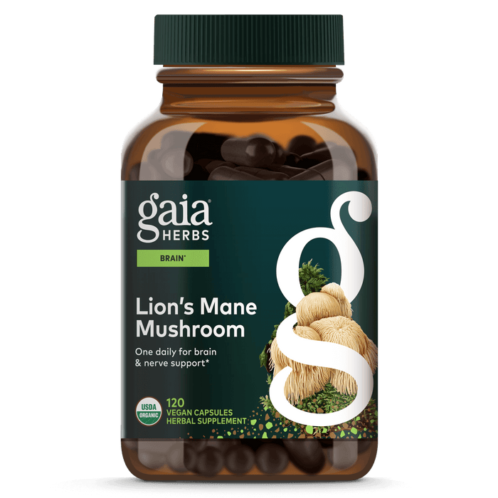 Gaia Herbs Lion's Mane Pills || 120 ct