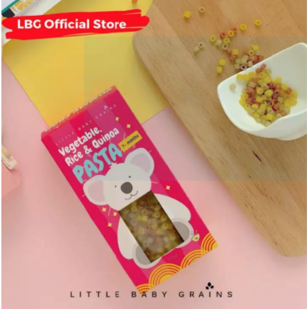 Little Baby Grains Vegetable, Rice and Quinoa Pasta