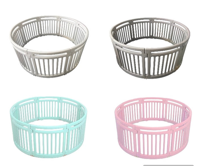 Olive & Cloud Circular Playpen
