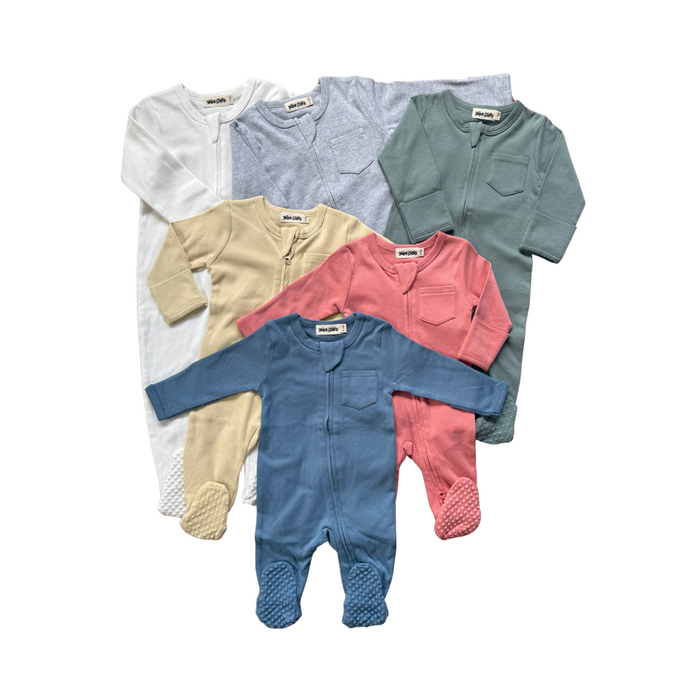 Wee Oats Starlight Footed Sleepsuit