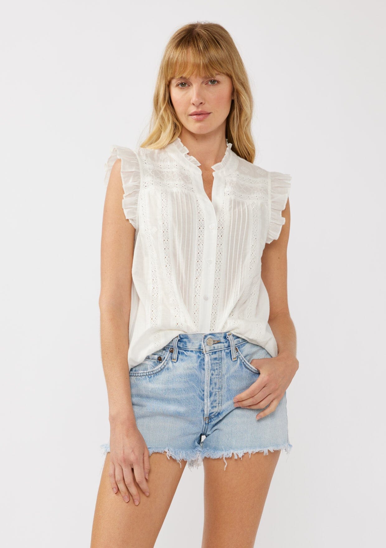 Georgina Ruffle Top