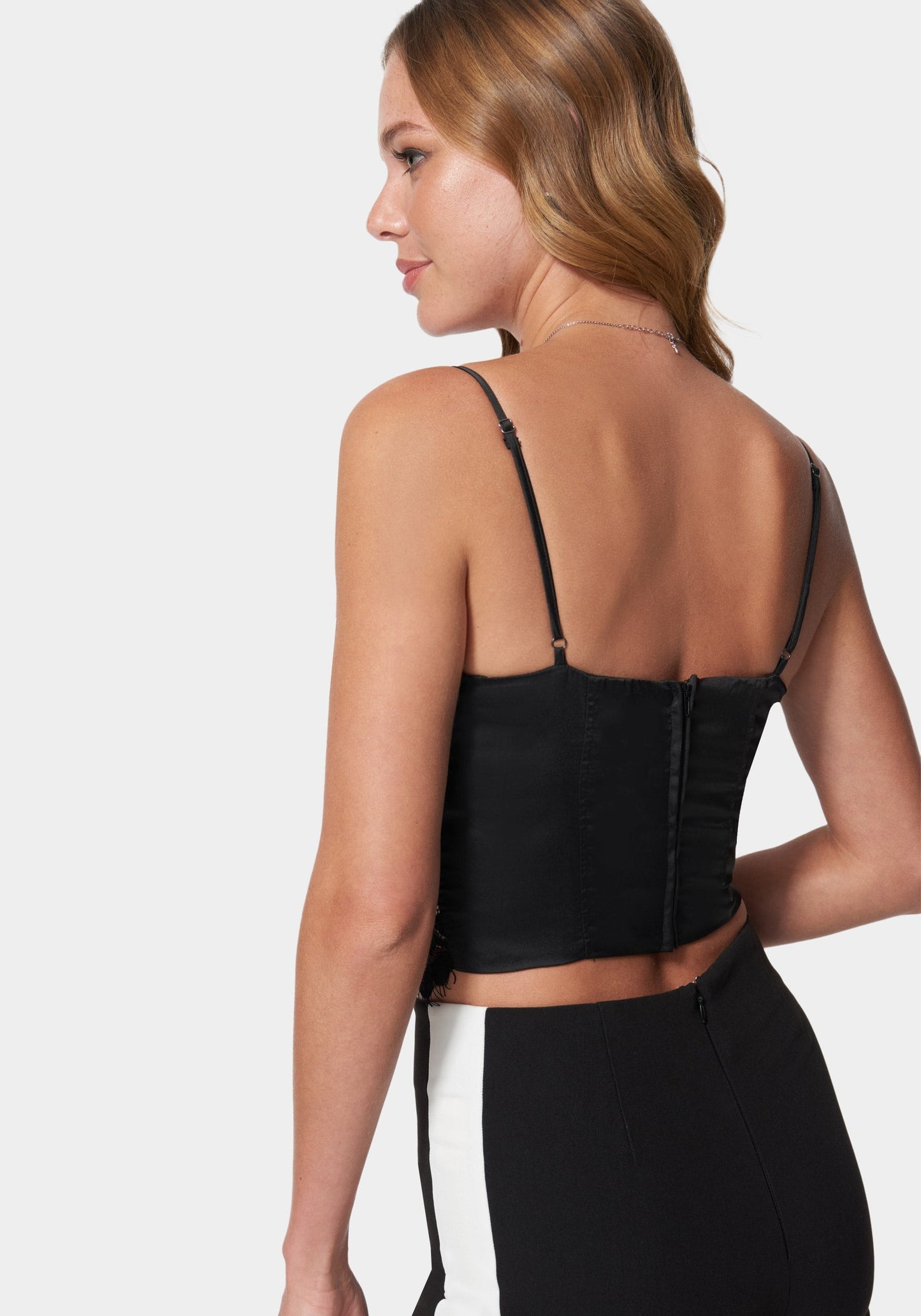 Lace Bustier Top