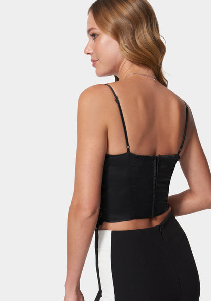 Lace Bustier Top