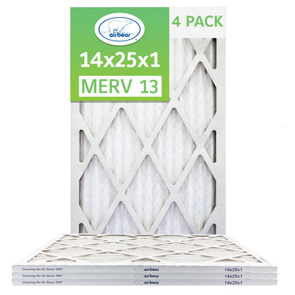 14x25x1 Air Bear  Pleated Air Filter