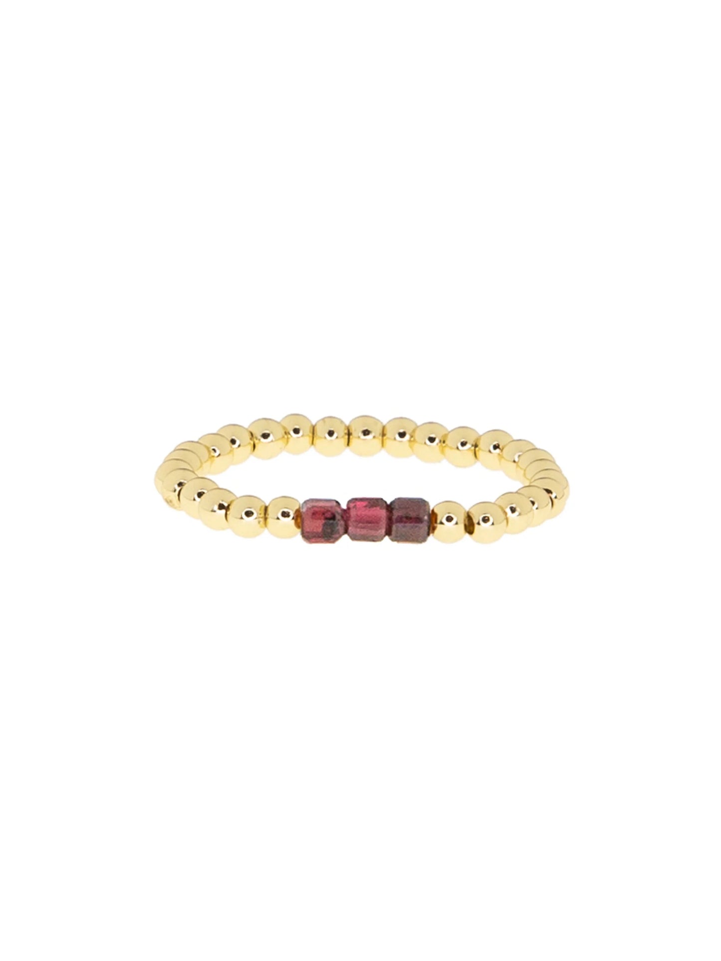 Marlyn Schiff Glass Bead Stretch Ring