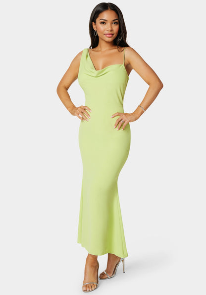 Airflow Cowl Maxi Dress