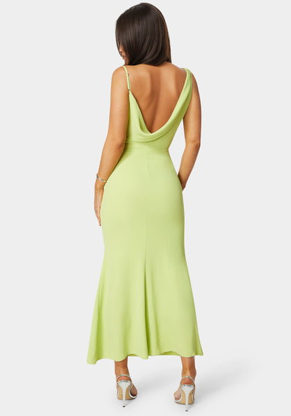 Airflow Cowl Maxi Dress