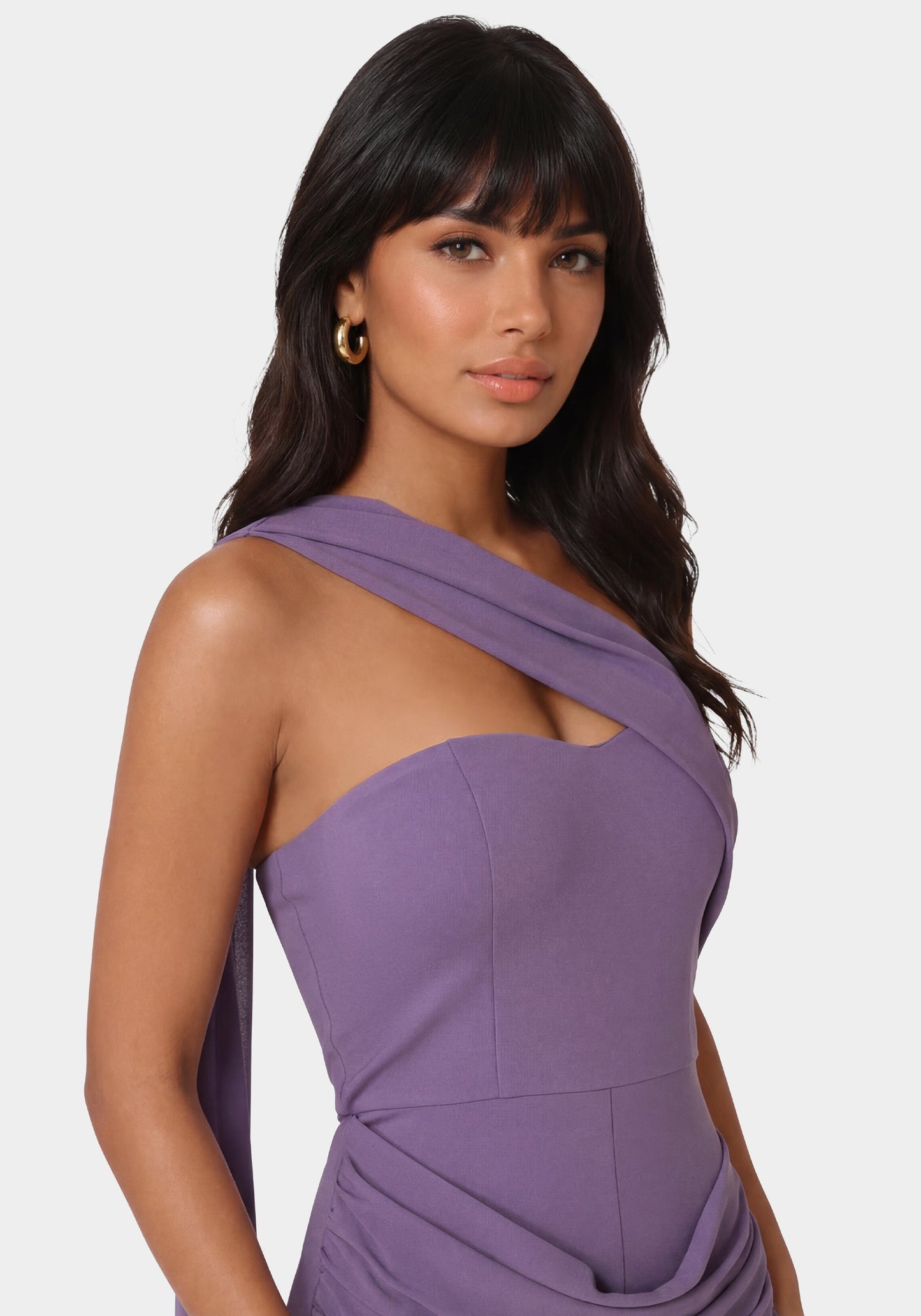 Draped Sweetheart Romper