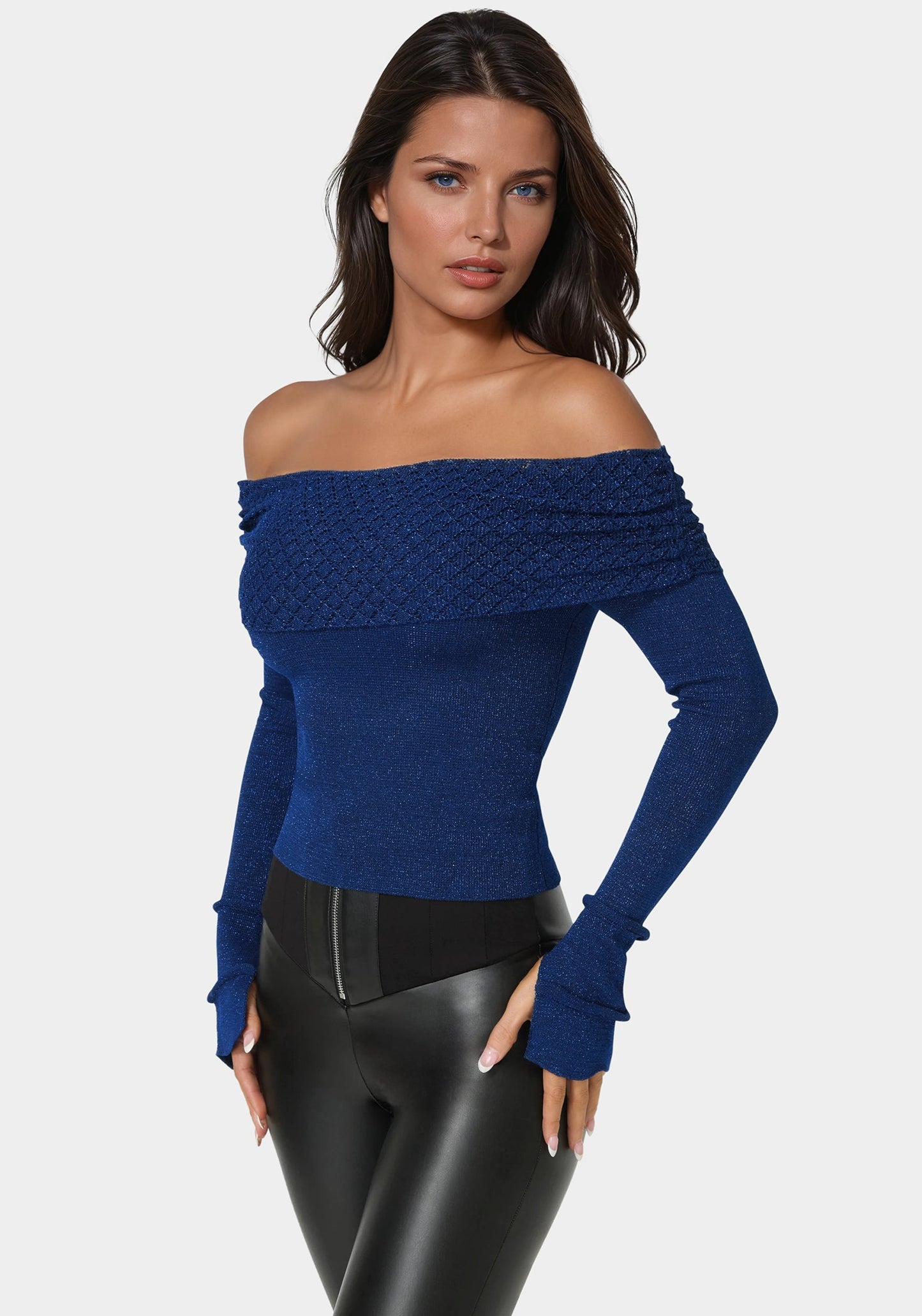 Off Shoulder Sweater
