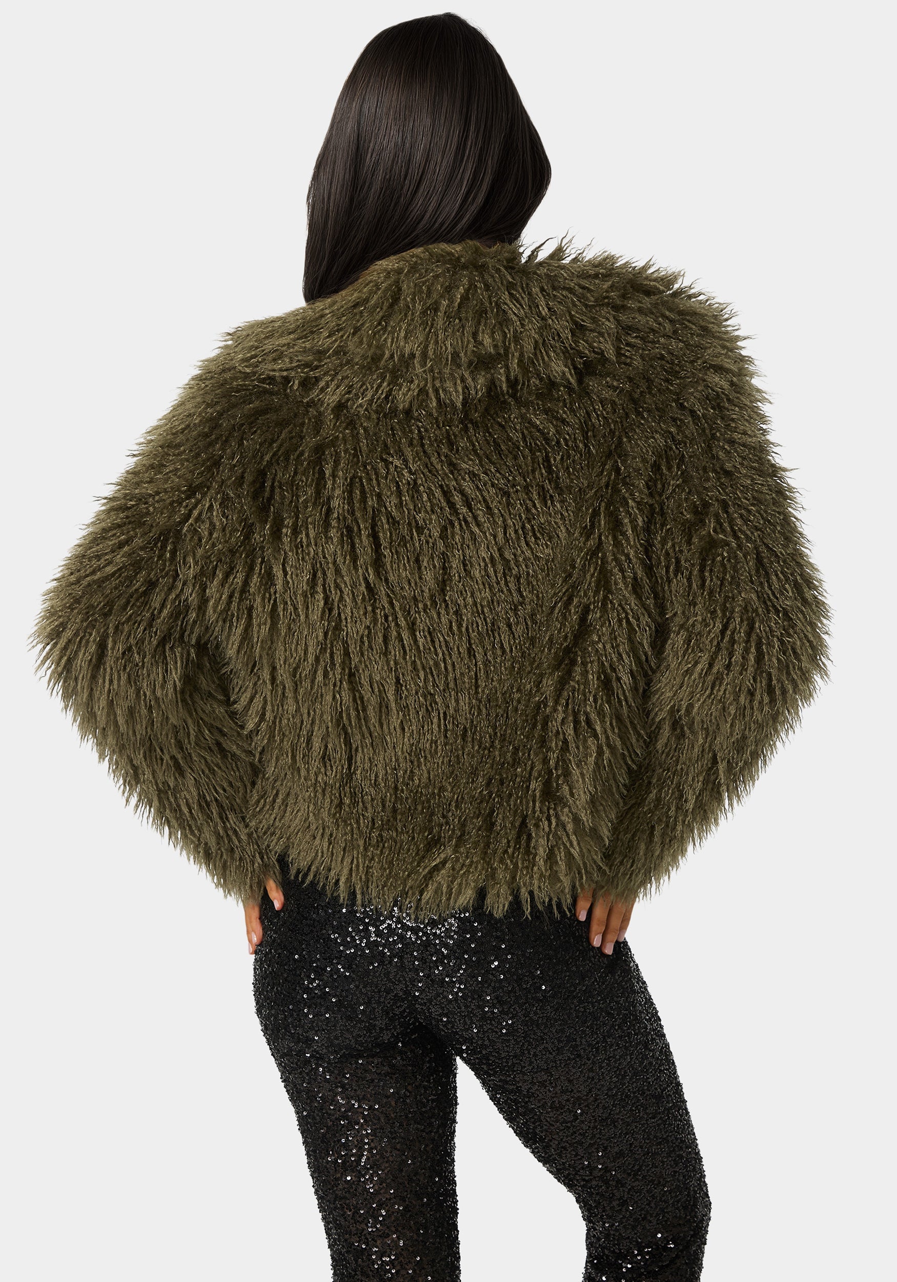 Luxurious Faux Fur Jacket
