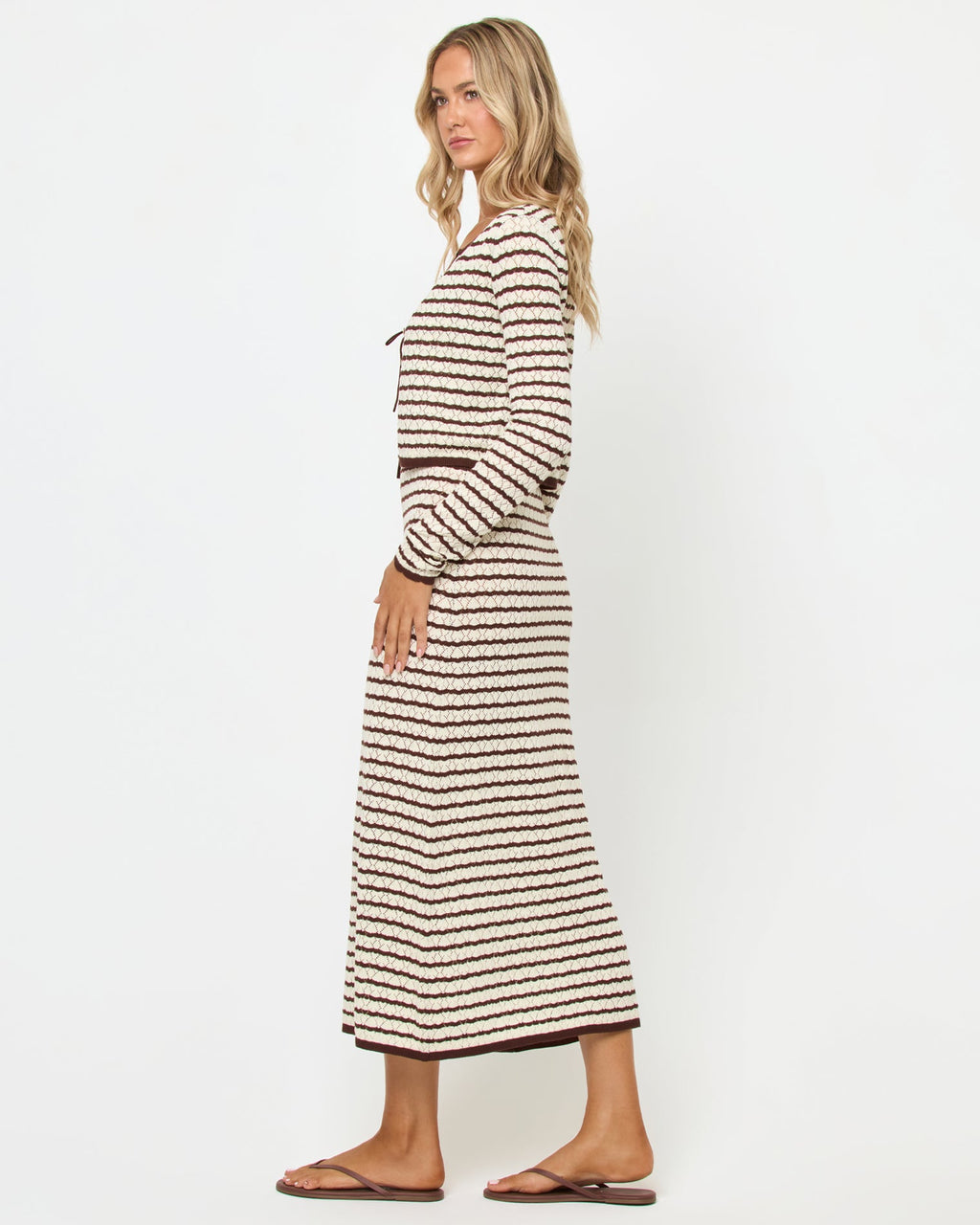 Rosalie Cardigan - Cafe-Cream