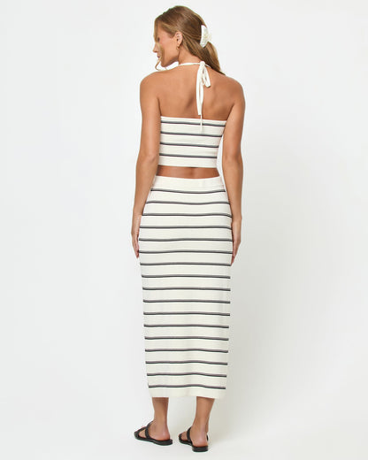 Ravello Skirt - Mykonos Stripe