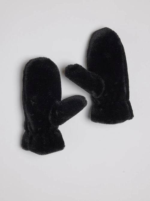 Hat Attack Faux Fur Mitten