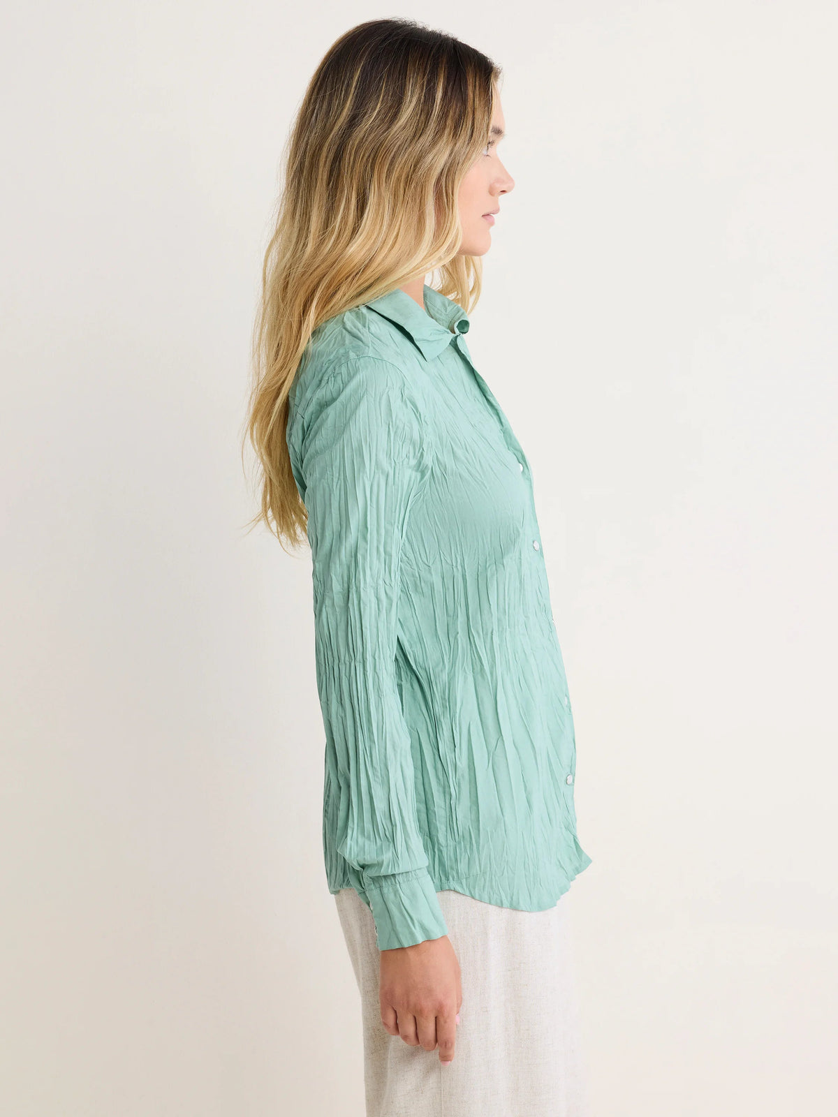 nz by NIC+ZOE Core Cotton Crinkle Shirt