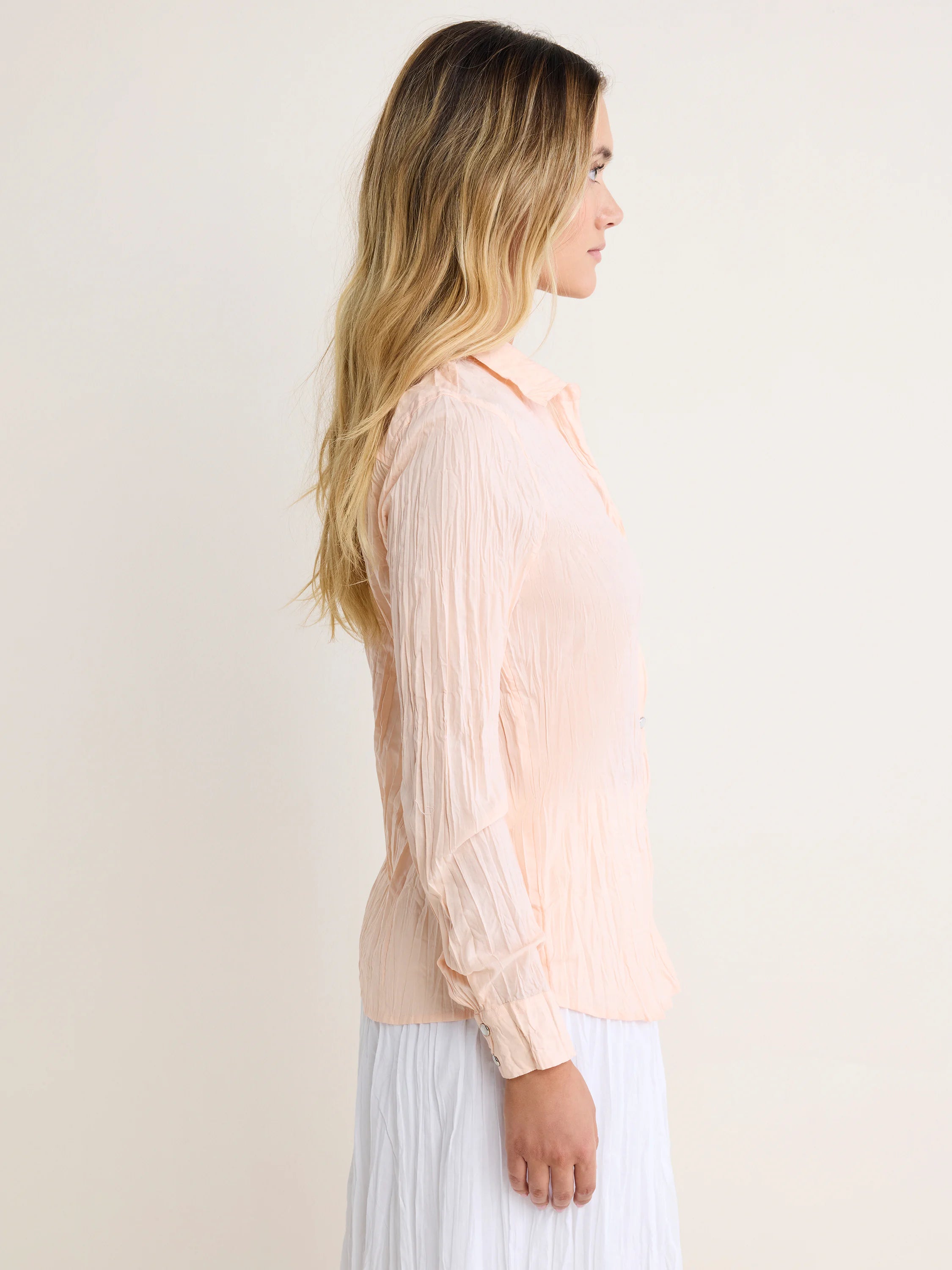 nz by NIC+ZOE Core Cotton Crinkle Shirt