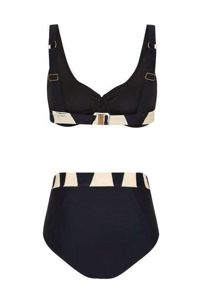 Babs Bikini In Noir Palm
