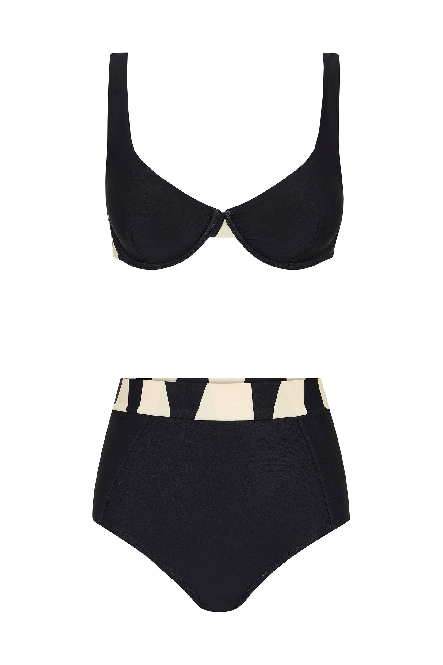 Babs Bikini In Noir Palm
