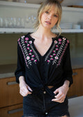 Lilith Button Front Blouse