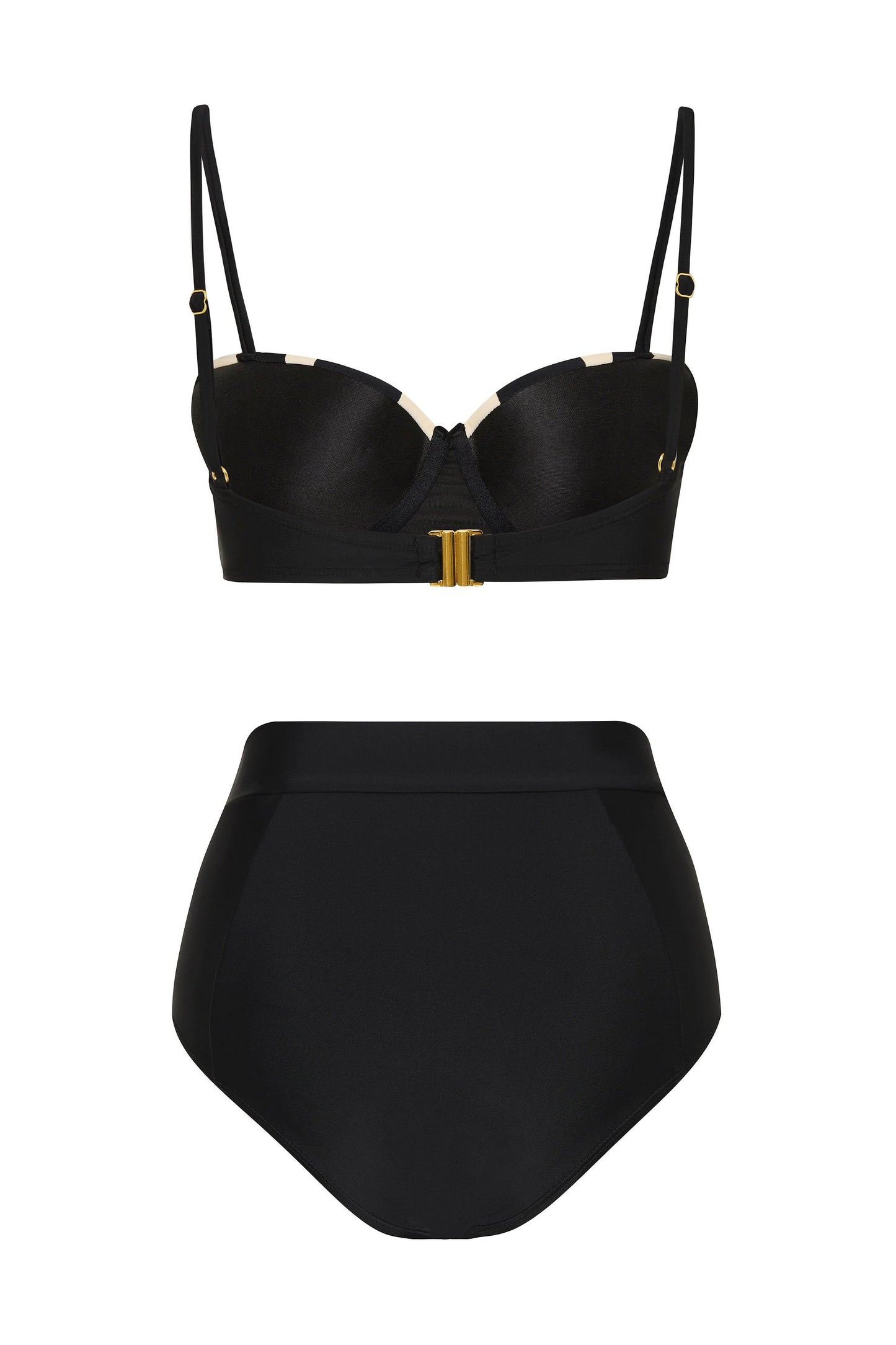 Blondie Bikini In Noir Palm