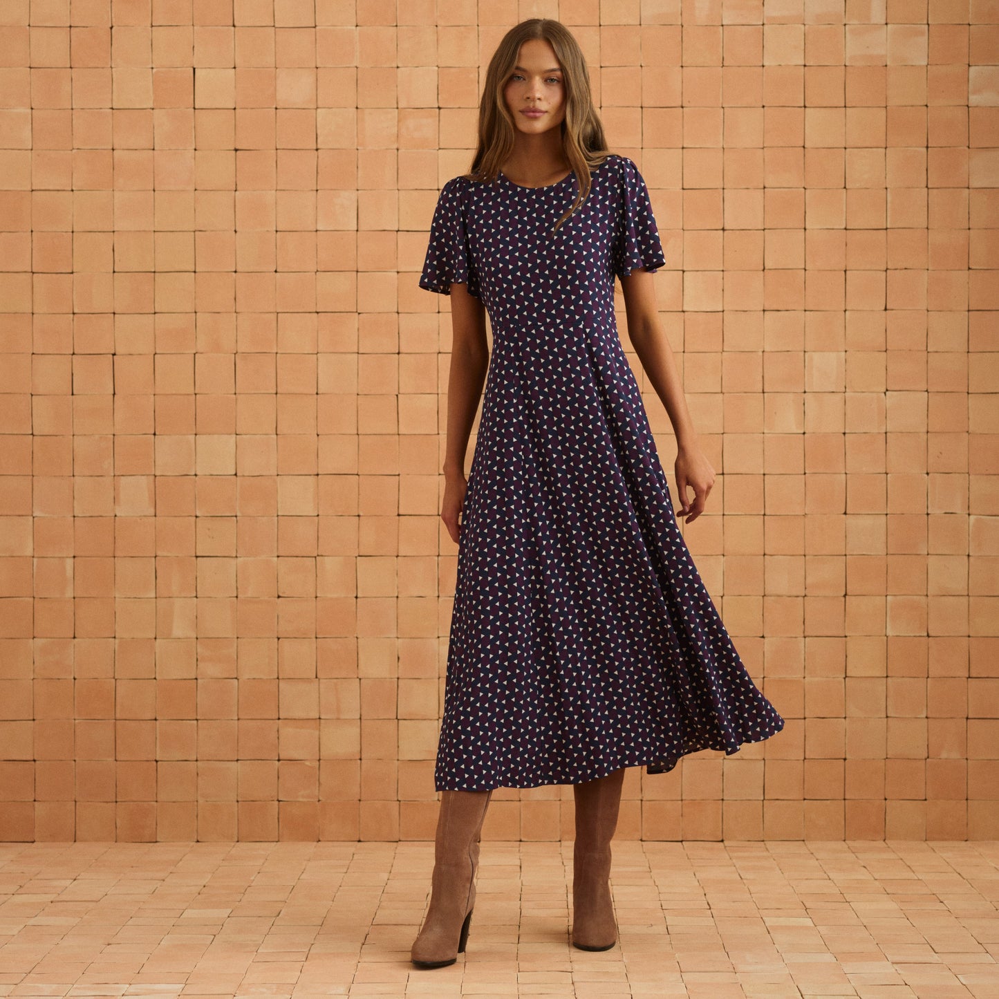 Brydie Dress In Yarrow