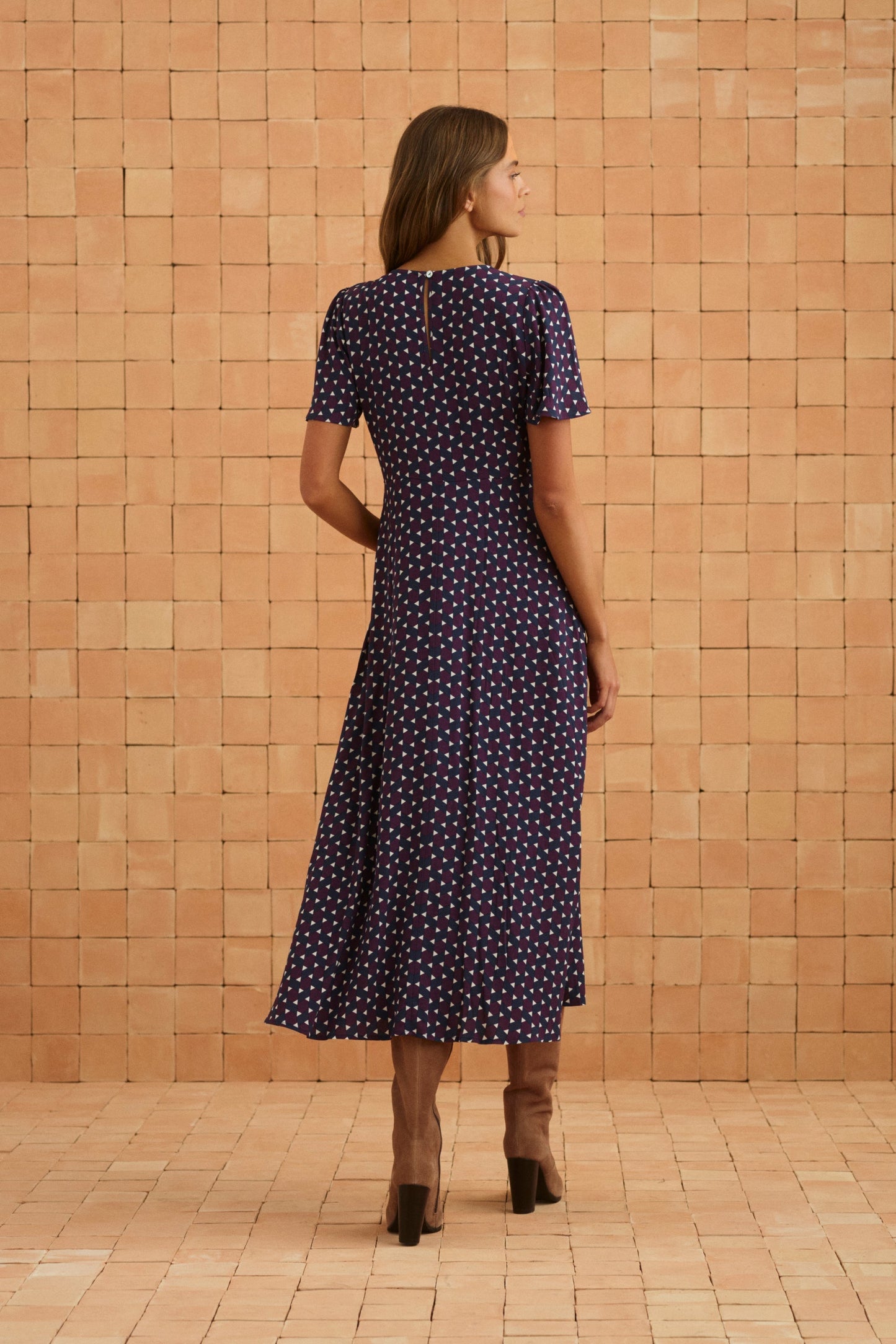 Brydie Dress In Yarrow