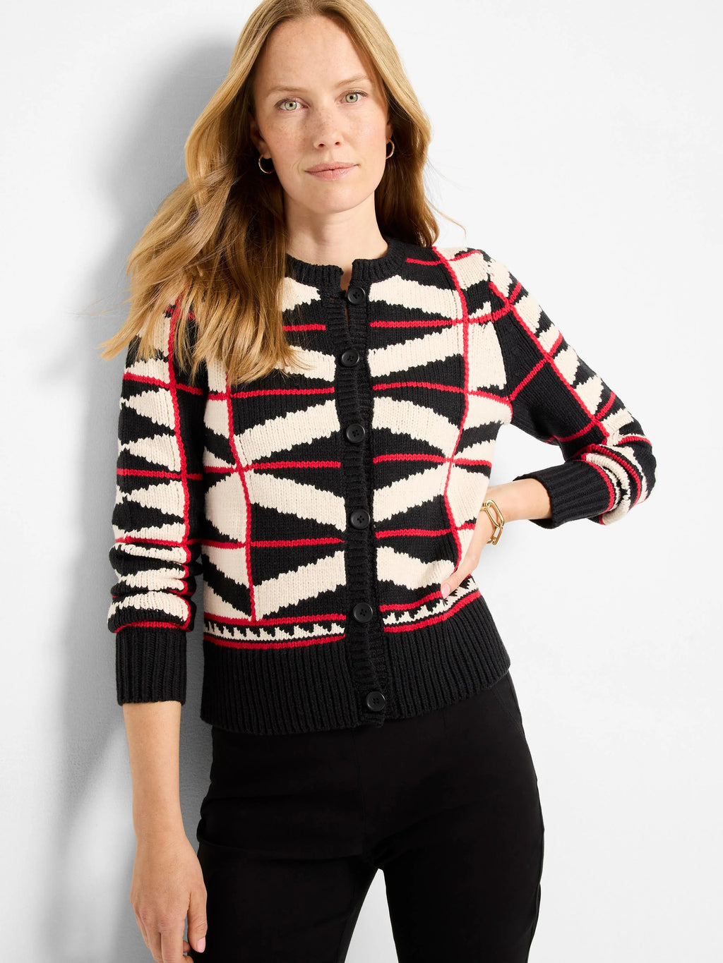 Scarlet Angles Cardigan