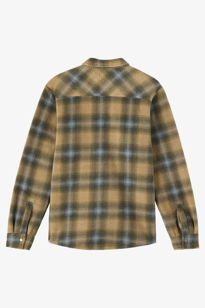 Glacier Plaid Superfleece Long Sleeve Shirt