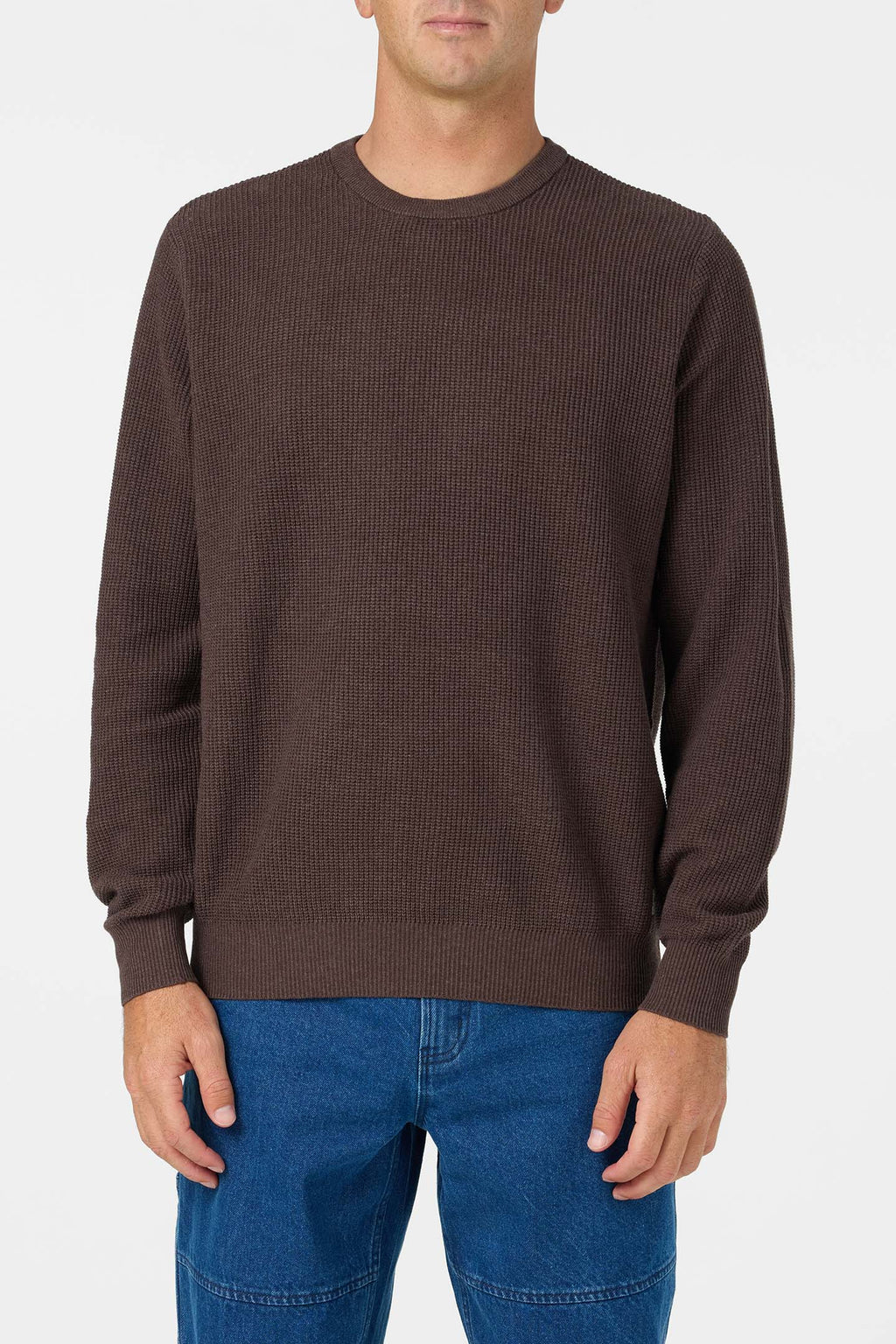O'Riginals Roscoe Waffle Long Sleeve Sweater
