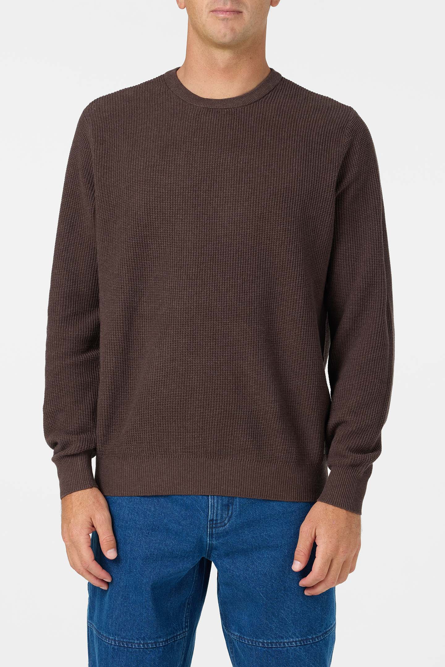 O'Riginals Roscoe Waffle Long Sleeve Sweater