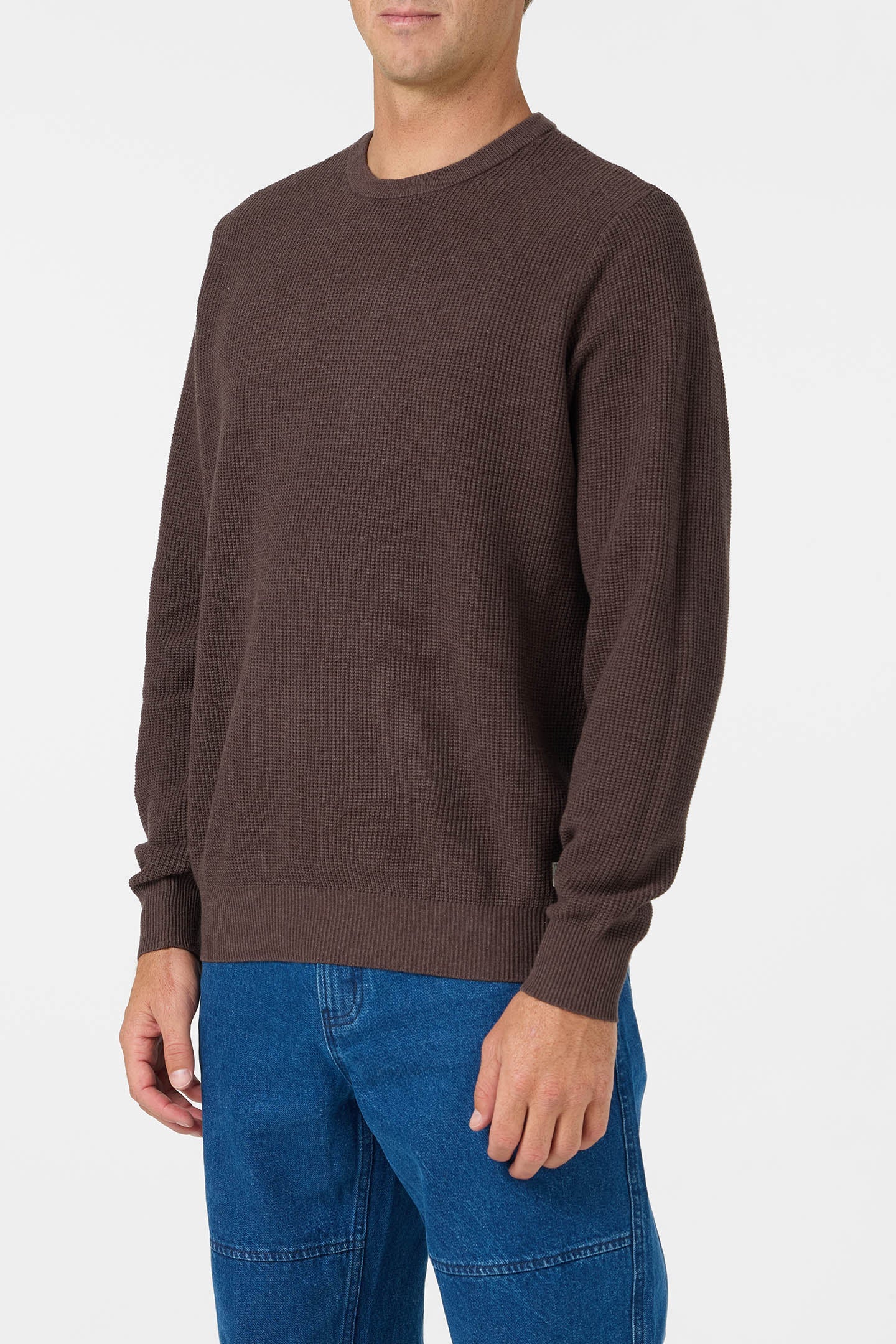 O'Riginals Roscoe Waffle Long Sleeve Sweater