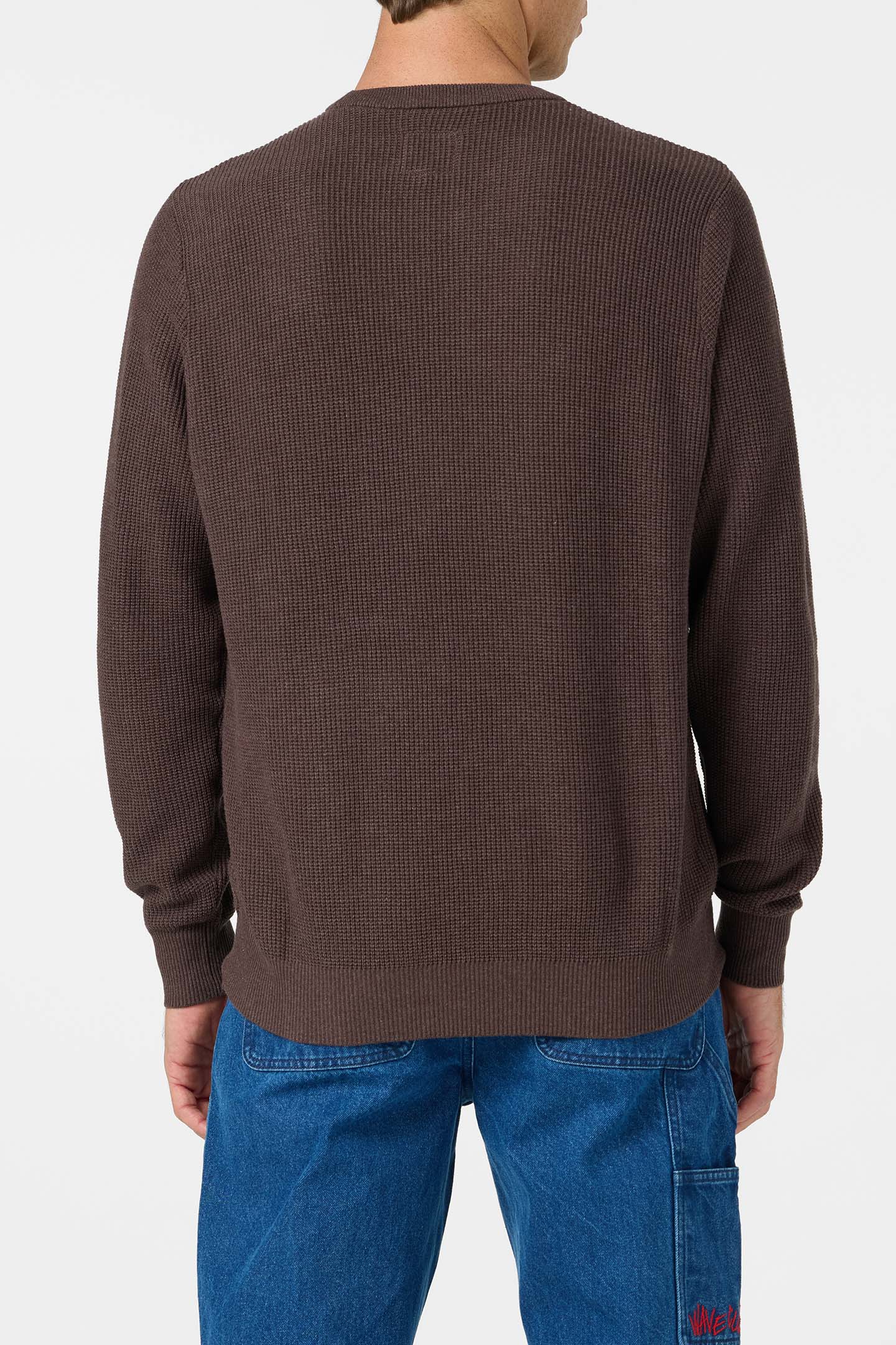 O'Riginals Roscoe Waffle Long Sleeve Sweater