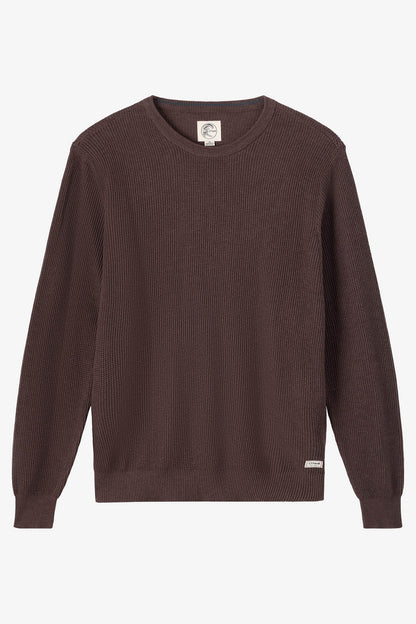 O'Riginals Roscoe Waffle Long Sleeve Sweater