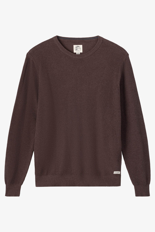 O'Riginals Roscoe Waffle Long Sleeve Sweater