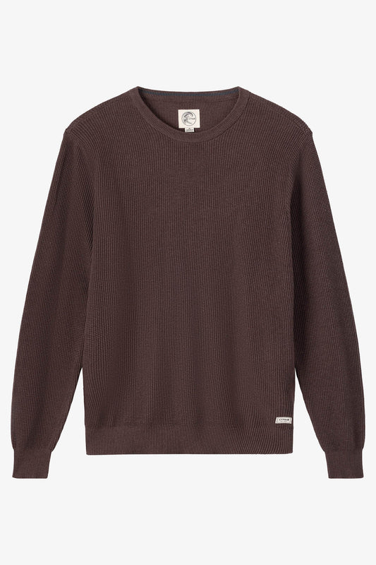 O'Riginals Roscoe Waffle Long Sleeve Sweater