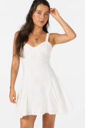 Conor Sunshine Eyelet Mini Dress