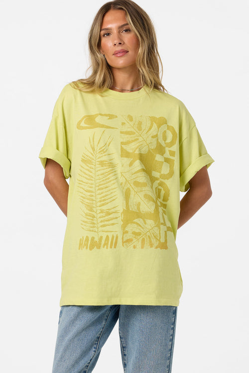 Monstera Hawaii Oversized Tee